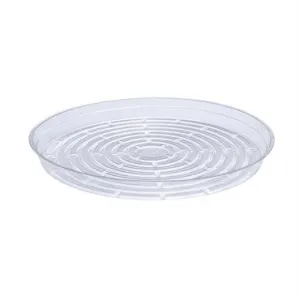 10" Clear Vinyl Plant Saucer