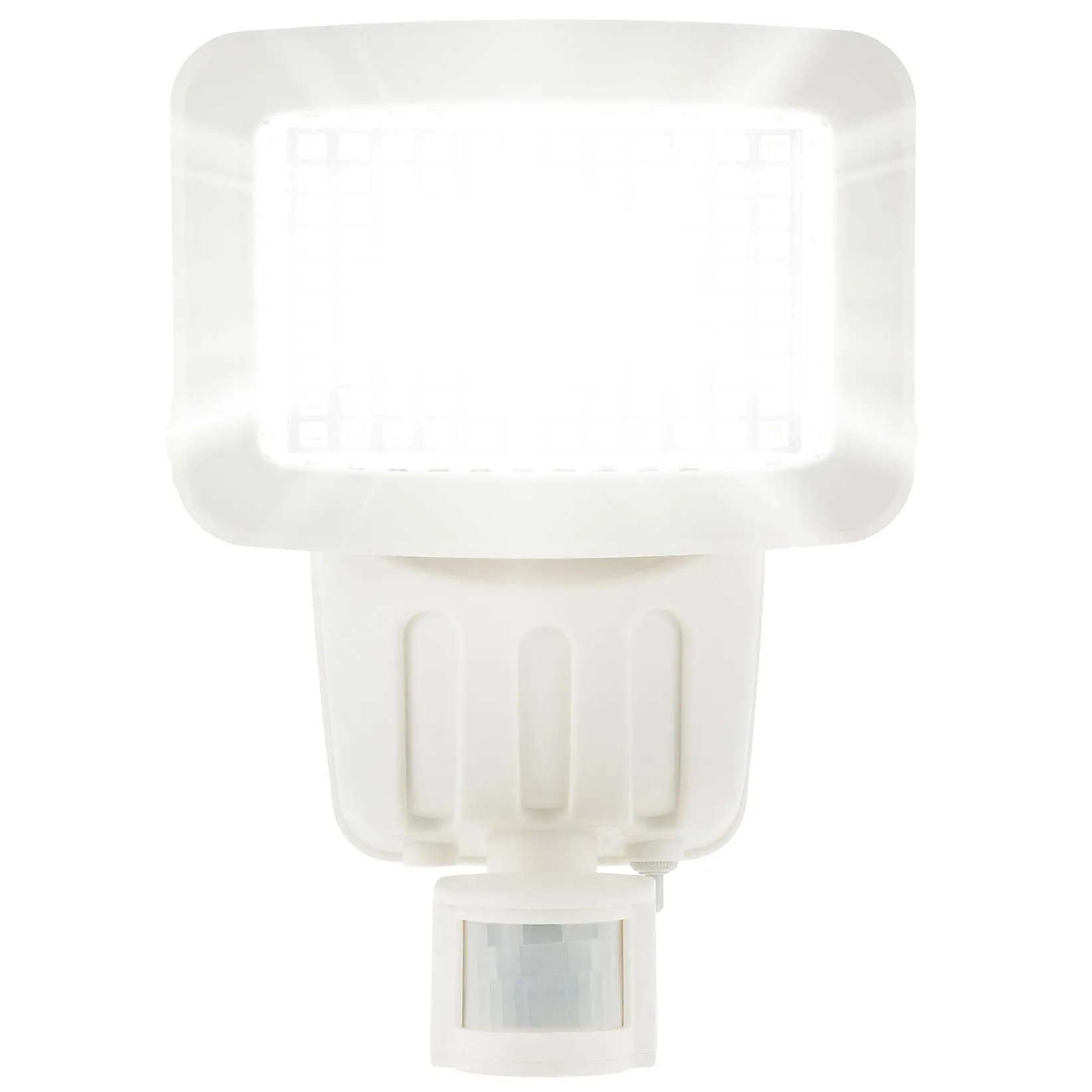120 LED Solar Security Light (White) — with separate solar panel
