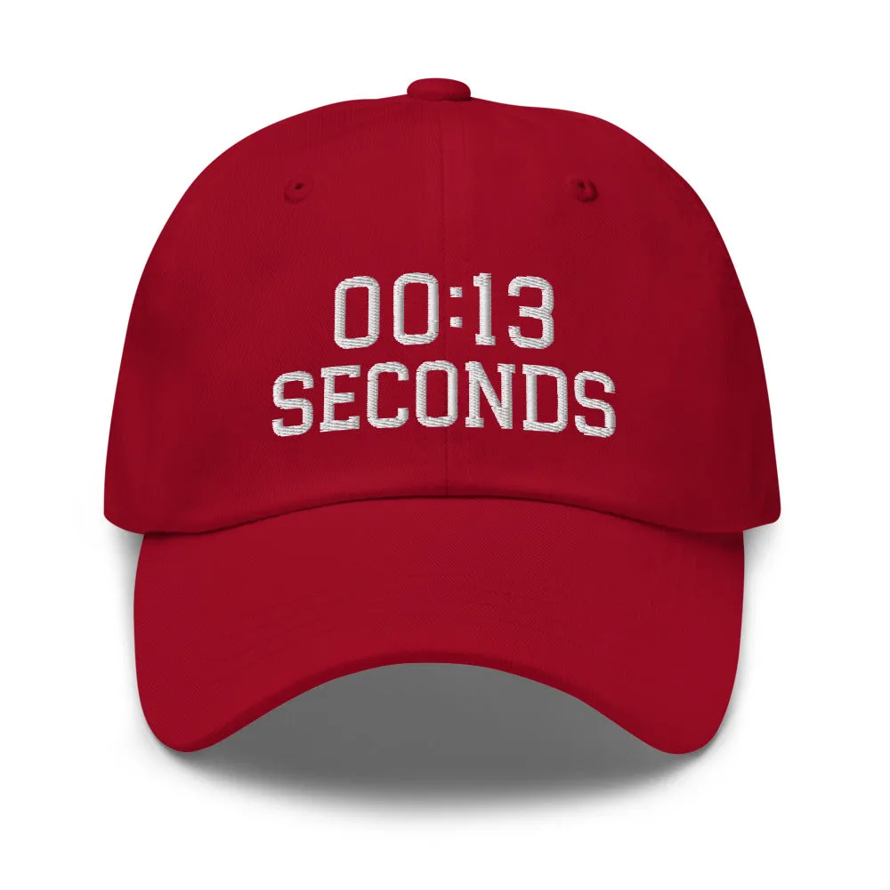 13 Seconds Chiefs Dad Hat, Chiefs Grim Reaper Embroidered Hat