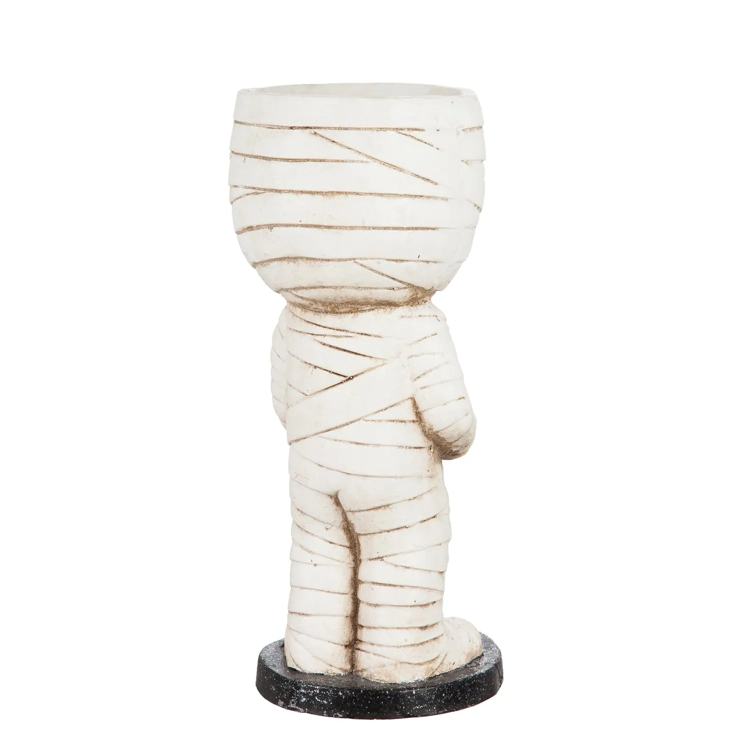 20"H Mummy Candy Bowl Garden Statuary,84g3122