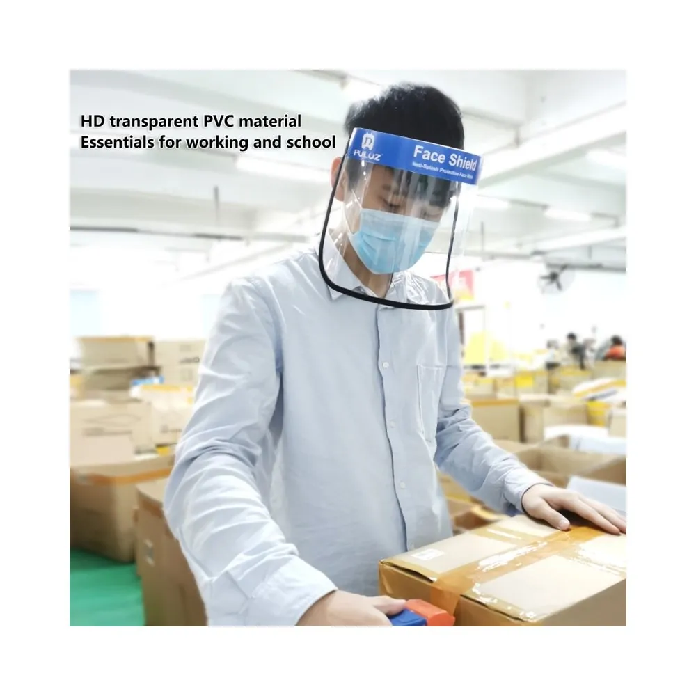 2PCS Transparent Face Guard Anti-Splash Protective Face Covers