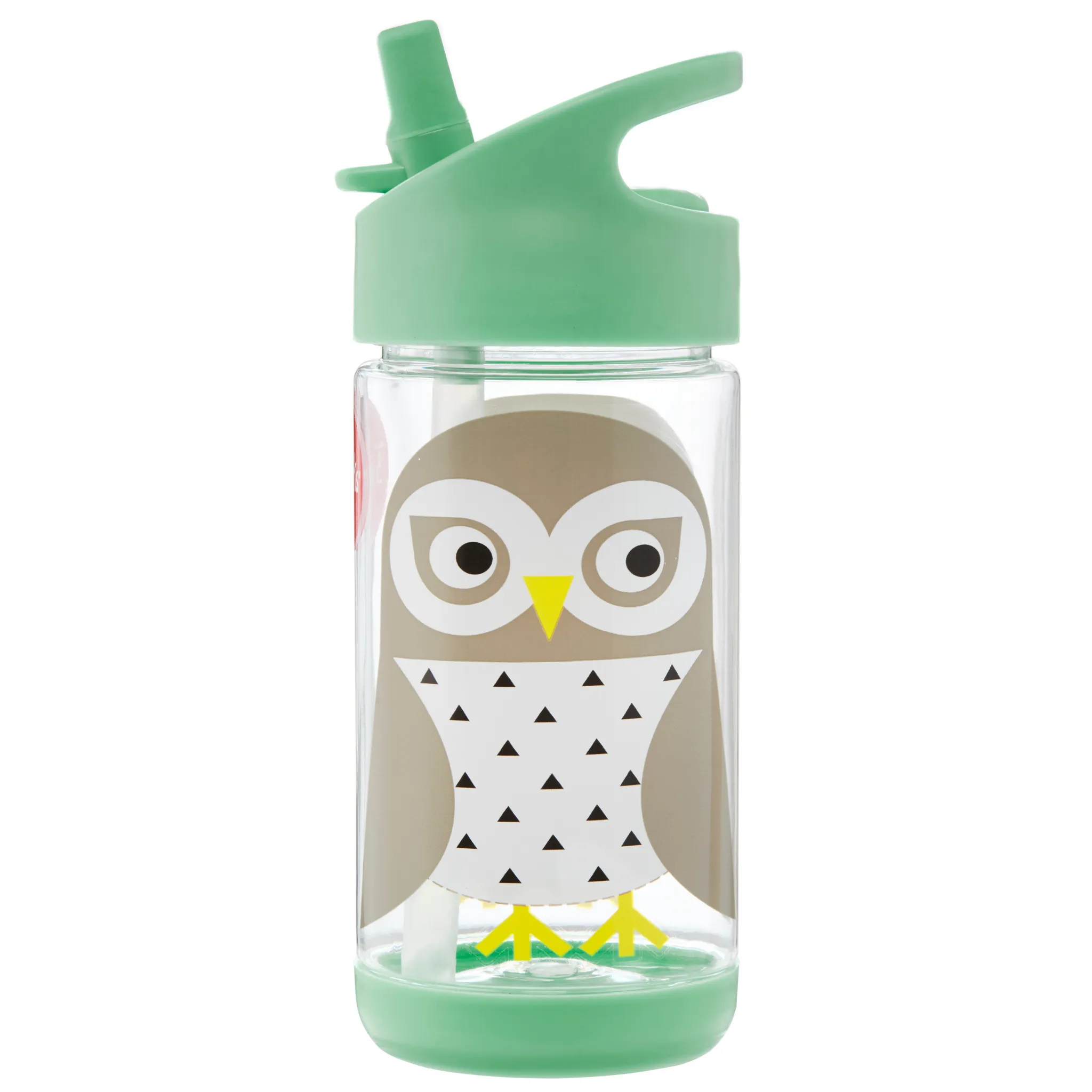 3 Sprouts Water Bottle - Owl