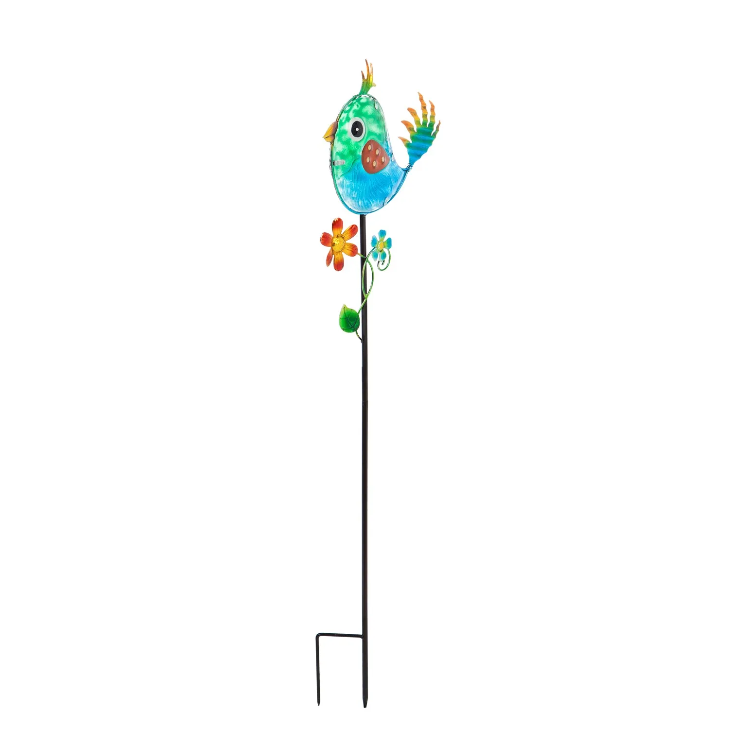 36"H Secret Solar Garden Stakes, 3 Asst, Butterfly, Dragonfly, Bird,2sp6101