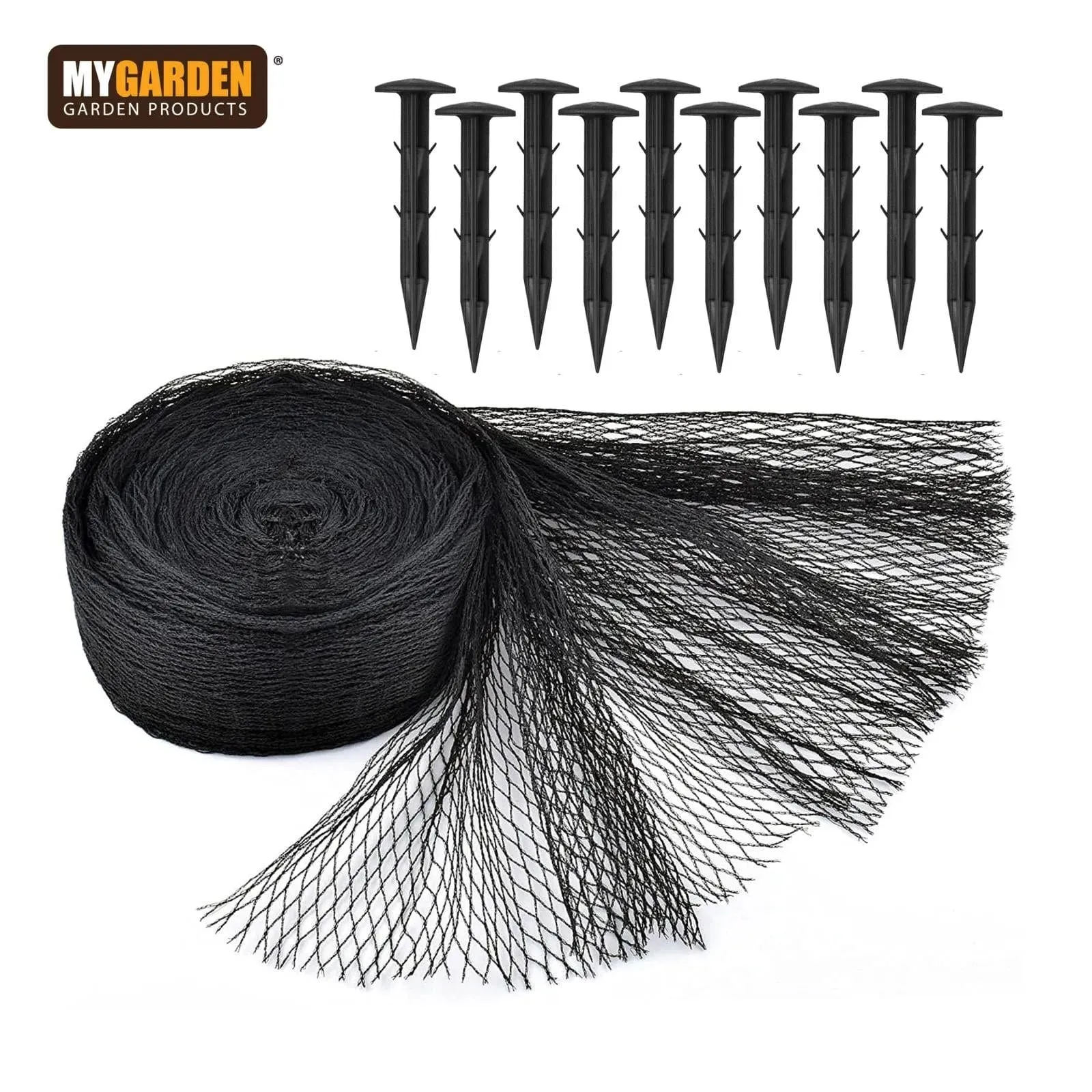 6m x 4m Fish Pond Protection Netting Kit with 10 Pegs