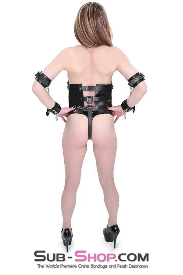 8764BD      "O" Training Corset with Detachable Restraints - MEGA Deal