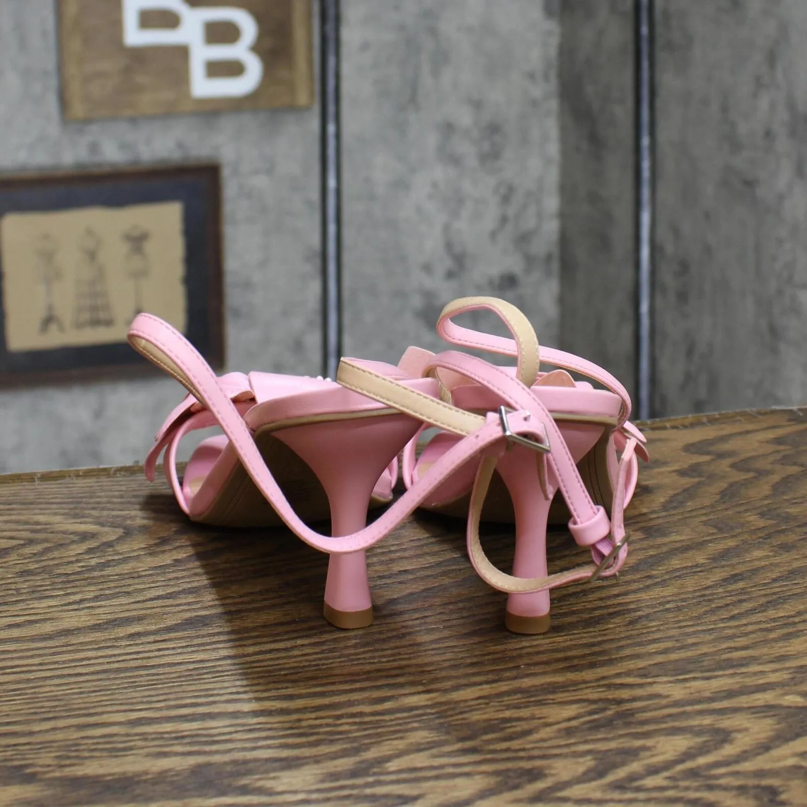 A New Day Women's Antonette Heels 89530458 Pink 9.5M