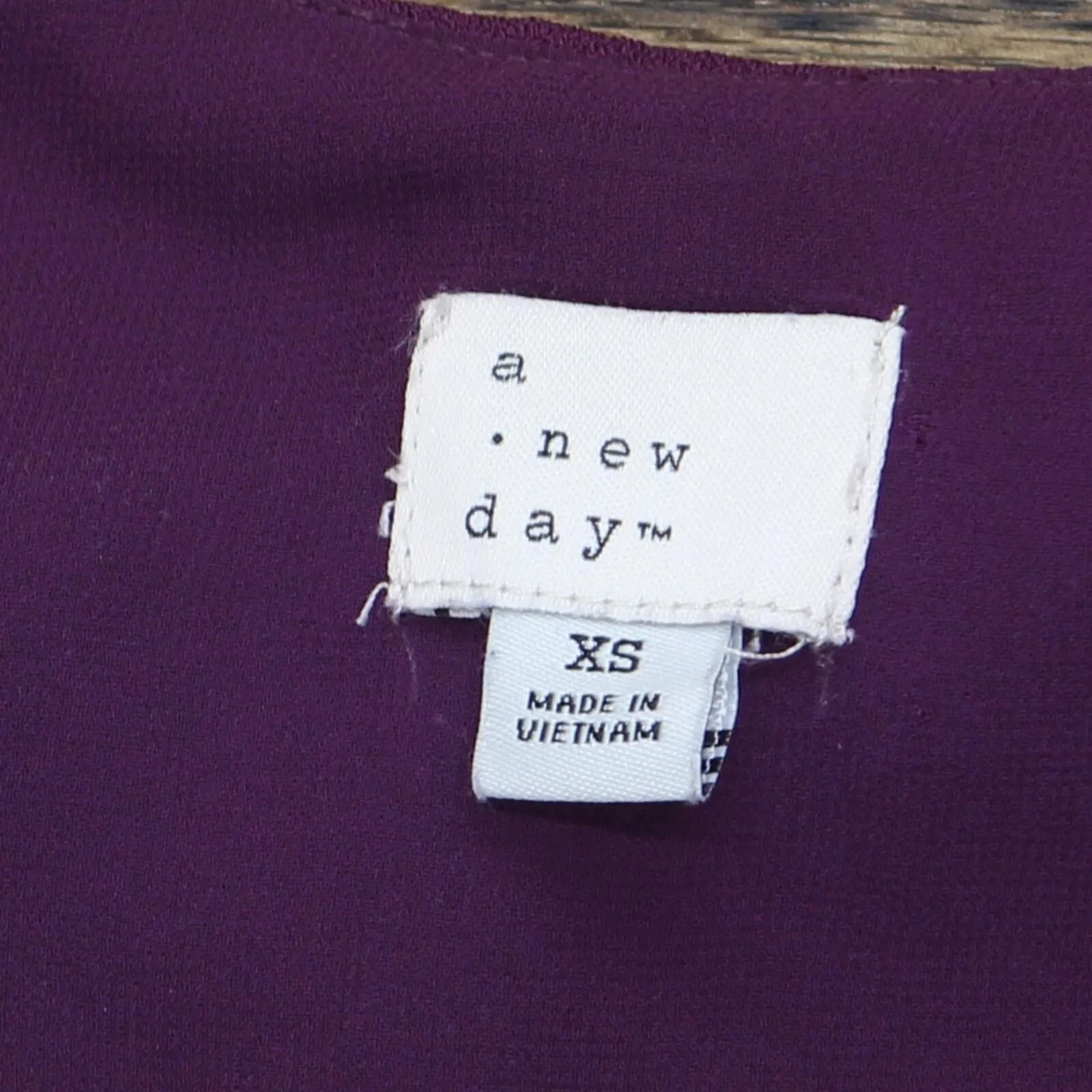 A New Day Women's Lined Tank Top Purple XS