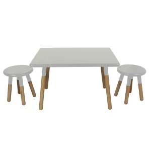 ACEssentials Kids Dipped Table and Stool Set