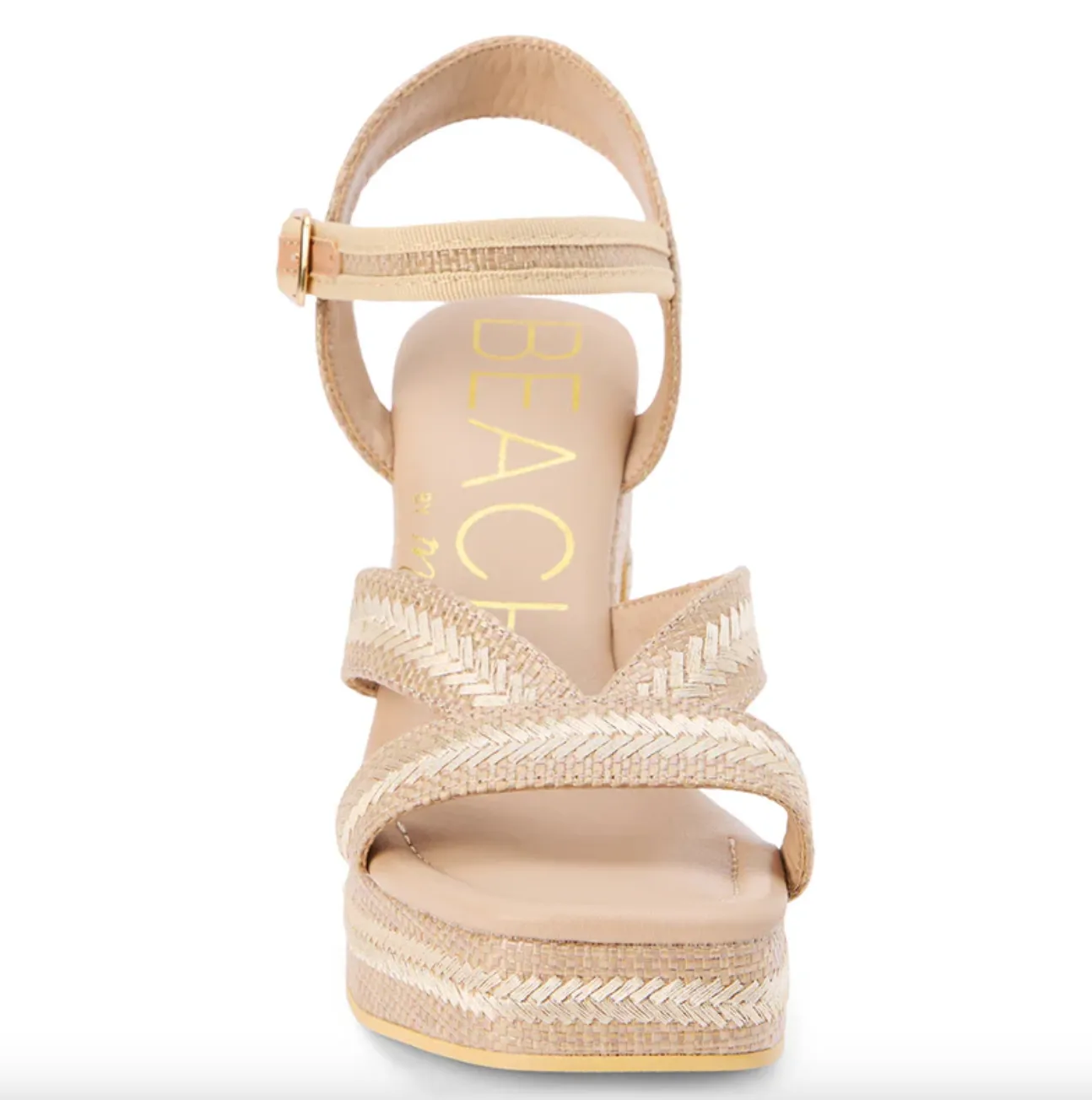 Adelaide Platform Heel-Taupe