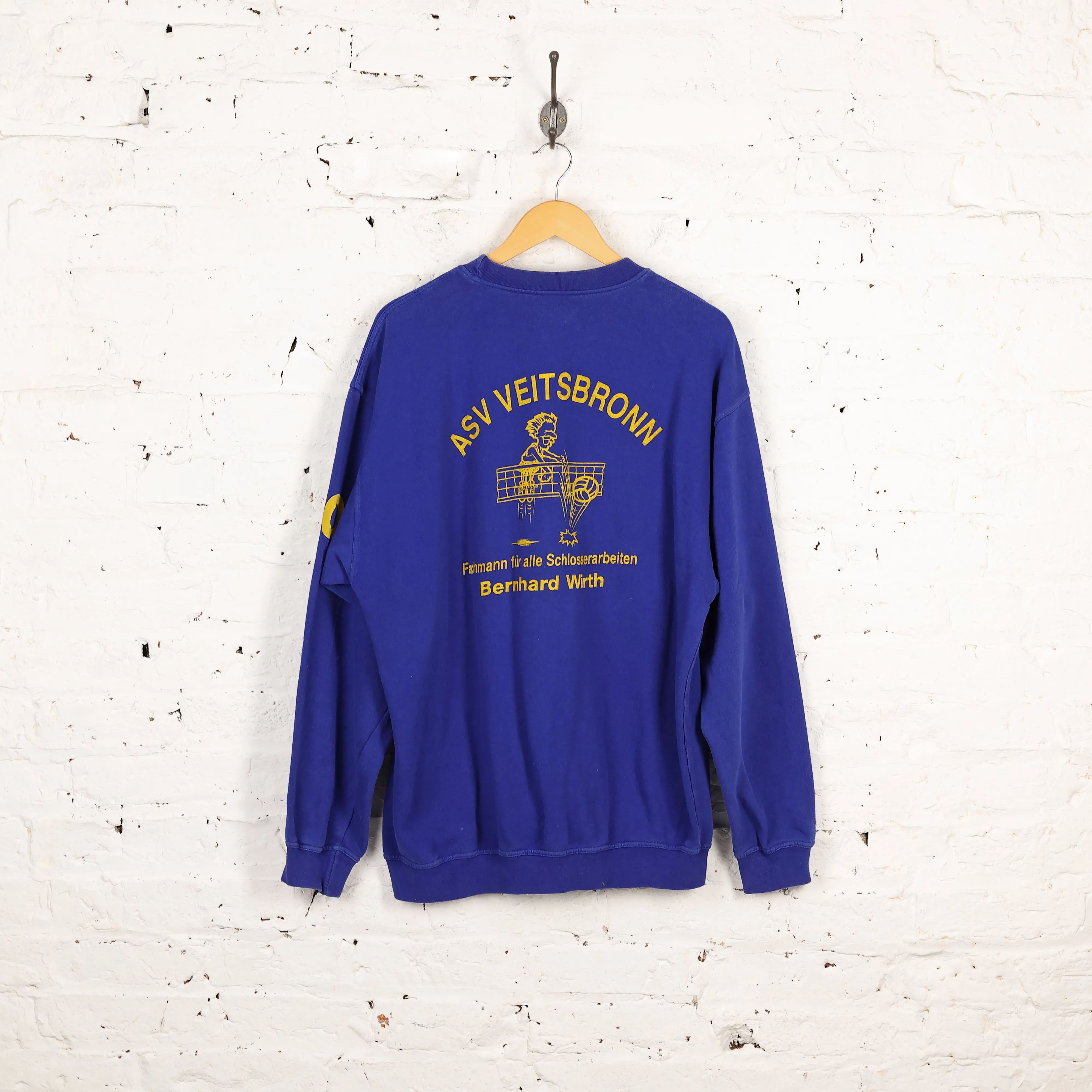 Adidas 90s Sweatshirt - Blue - L