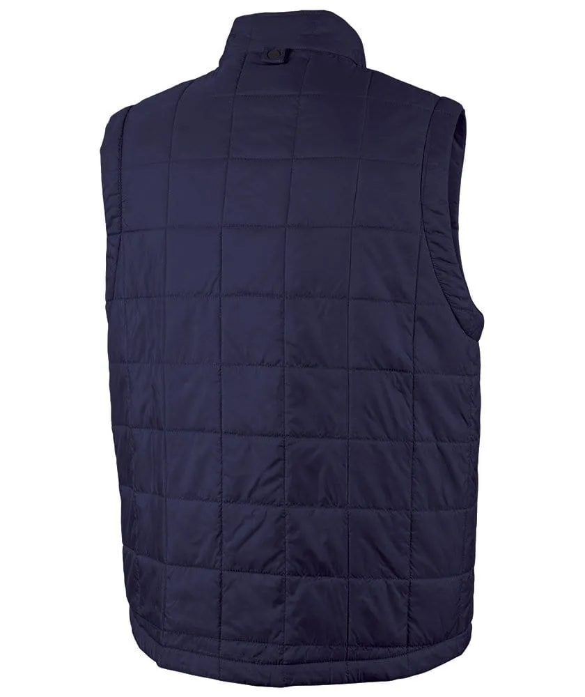 ATP Men's Quilted Vest Navy