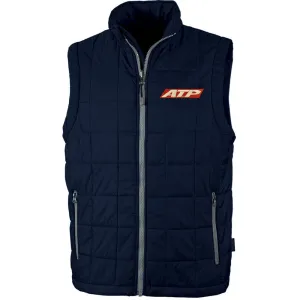 ATP Men's Quilted Vest Navy