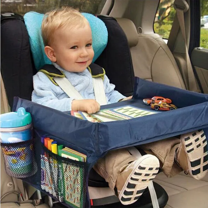 Baby Car Seat Tray Stroller Holder Food Desk Children Portable Table For Car