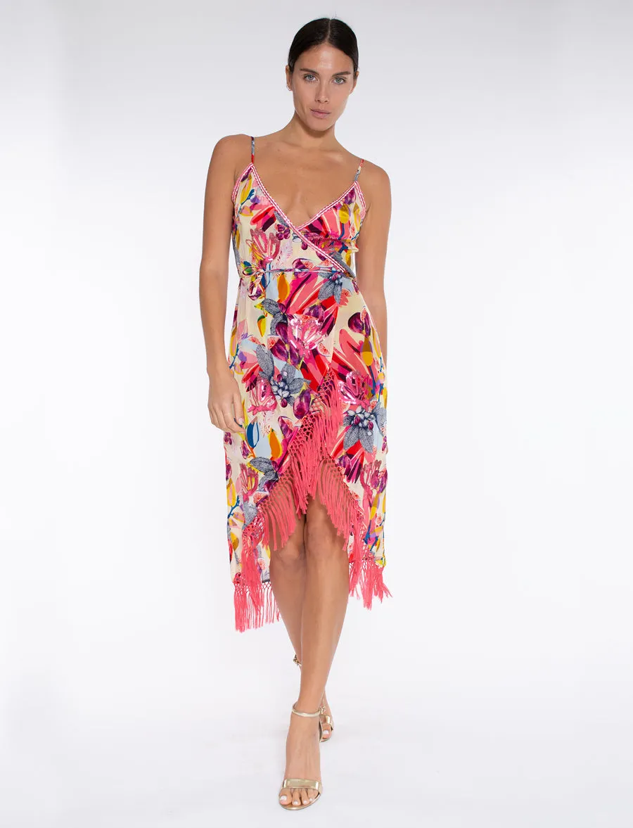 BARBARA DRESS - FIGS & FLORALS