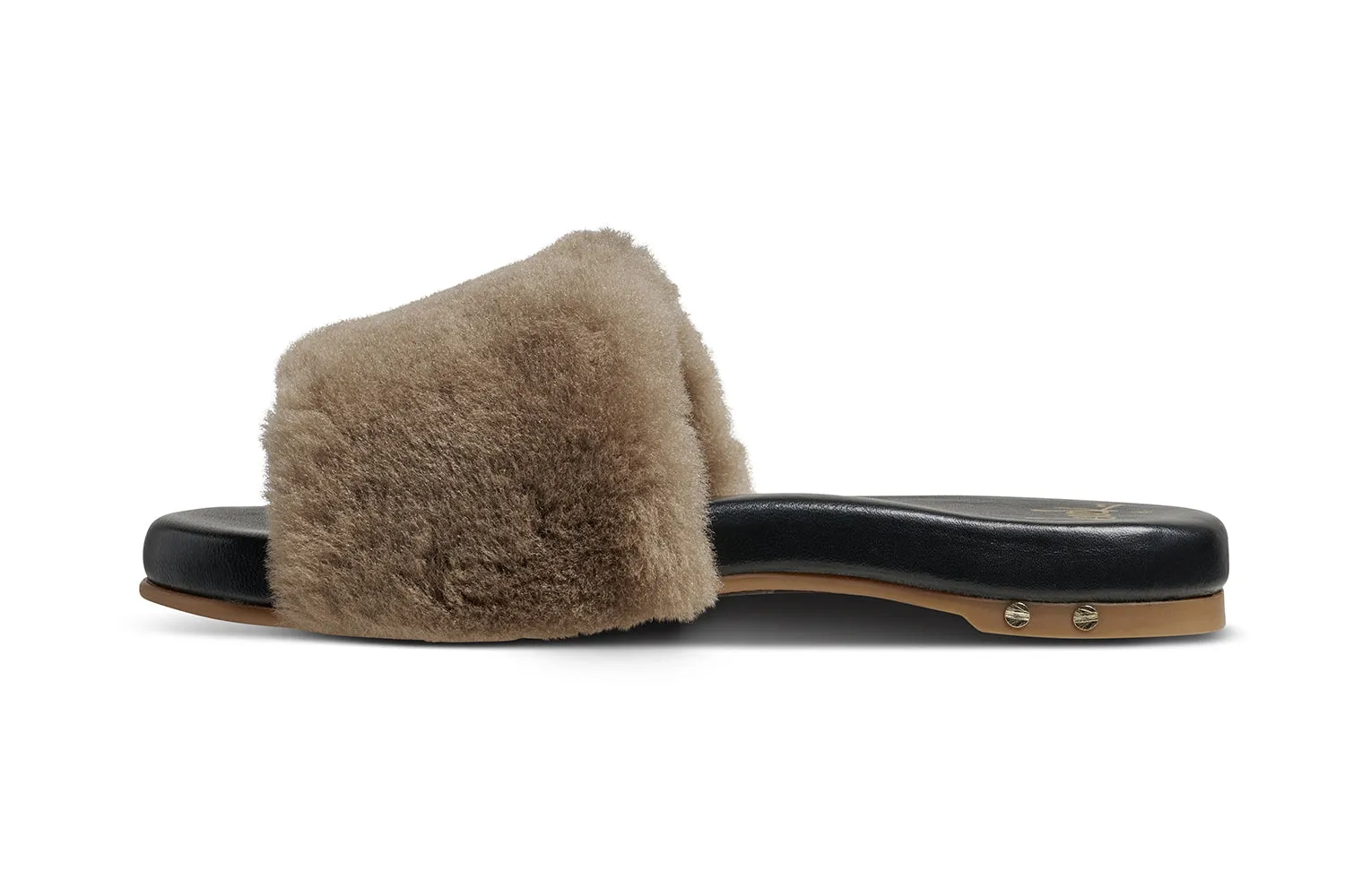 BAZA SHEARLING - Bronze/Black