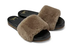 BAZA SHEARLING - Bronze/Black