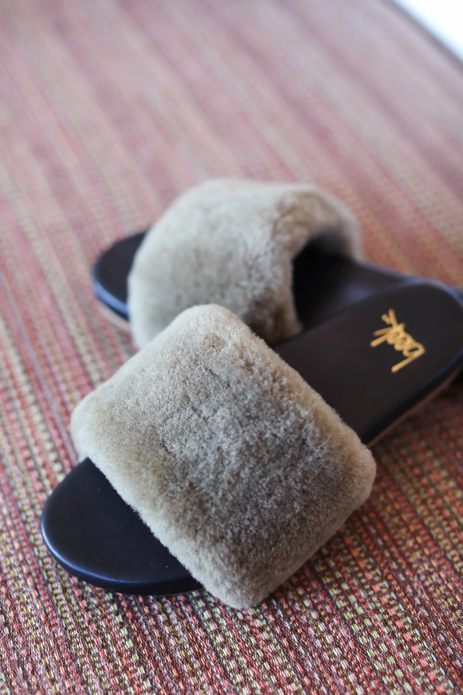 BAZA SHEARLING - Bronze/Black