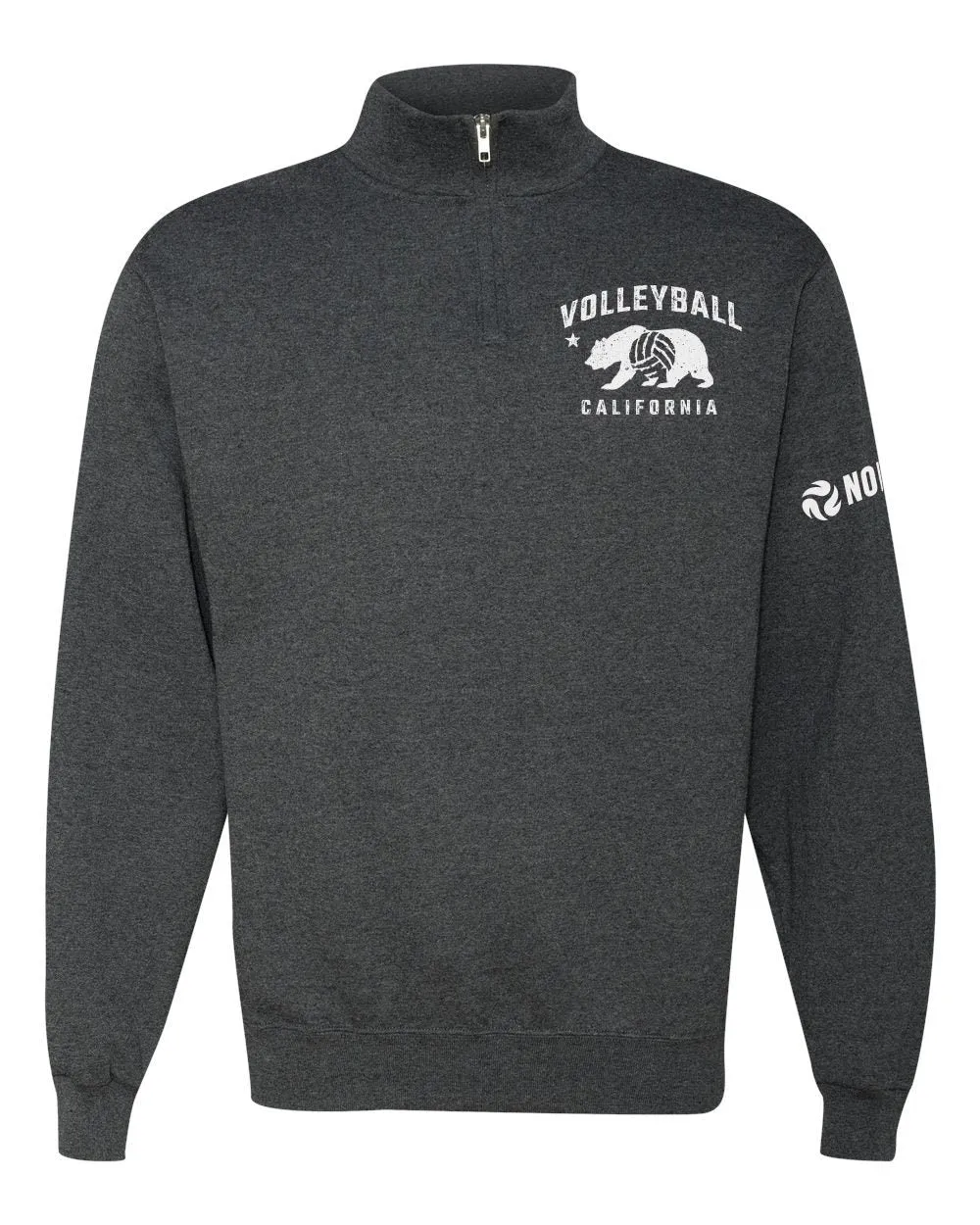 Bear California Quarter-Zip Crew Sweatshirt