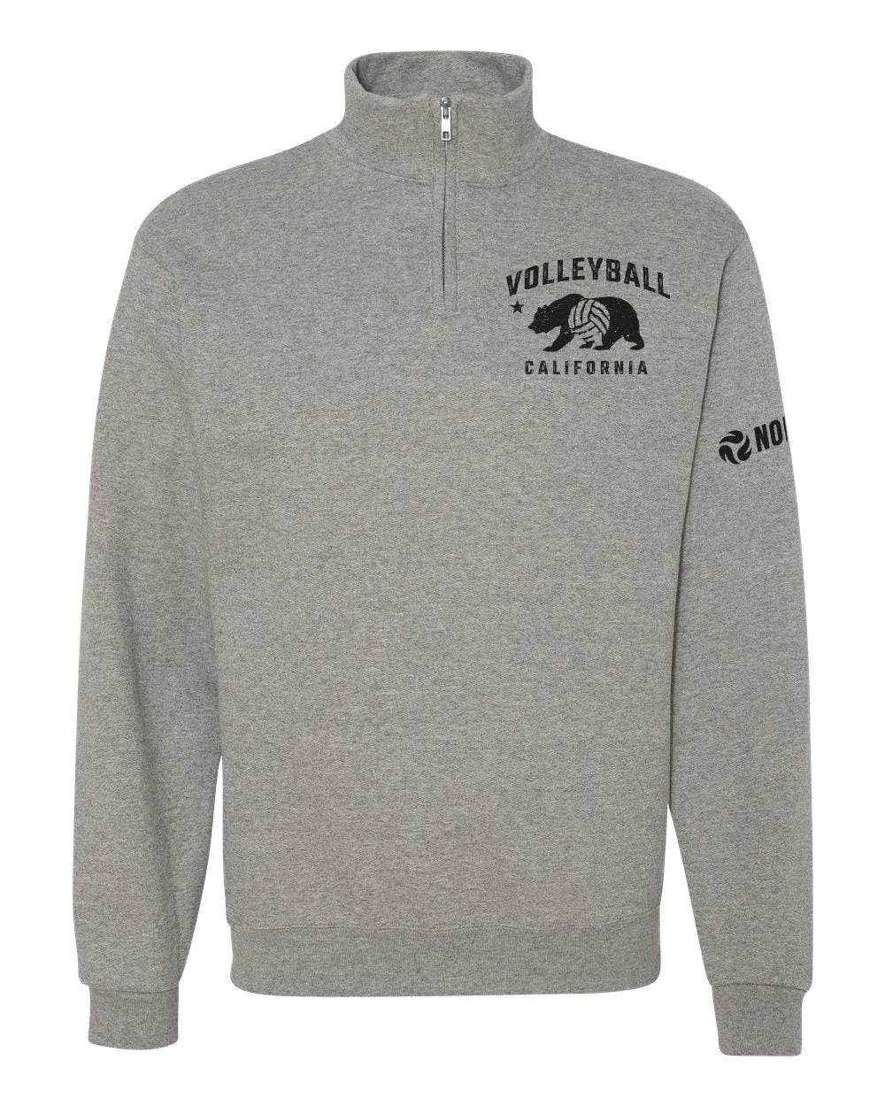 Bear California Quarter-Zip Crew Sweatshirt