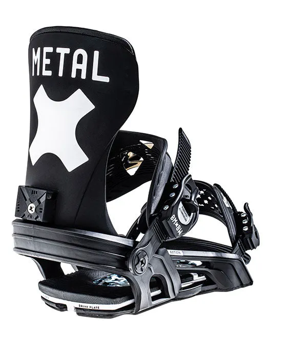 Bent Metal Axtion Binding Black 2024