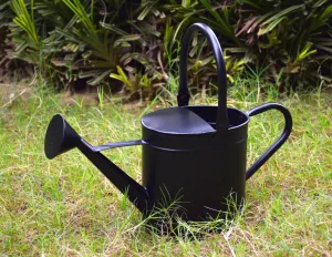Better Homes & Gardens Black Metal Watering Can Rust Resistance Indoor/Outdoor