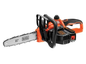 BLACK   DECKER GKC1825L20 Cordless Chainsaw 25cm Bar 18V 1 x 2.0Ah Li-ion