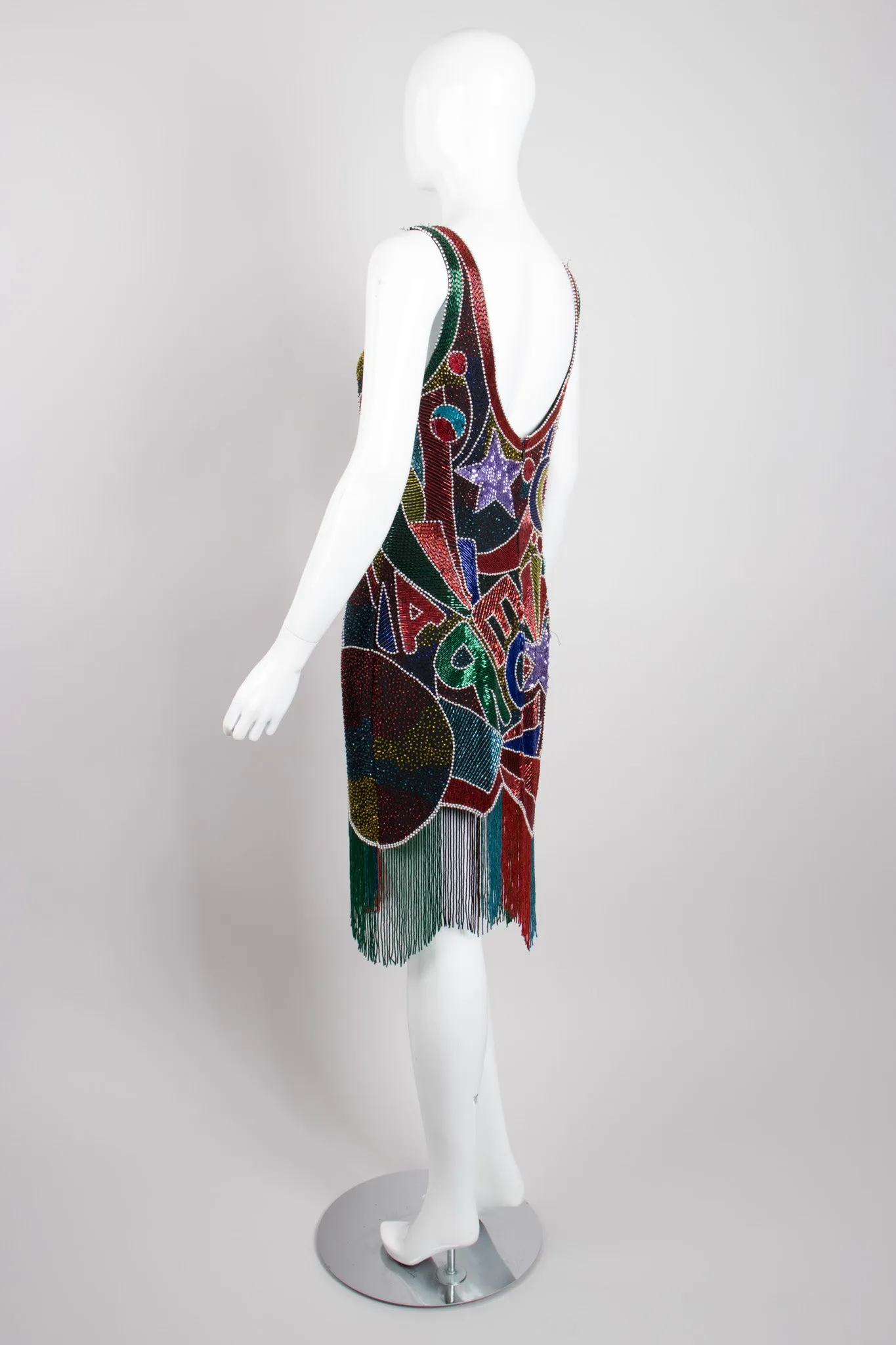 Black Tie Rainbow Alphabet Dress