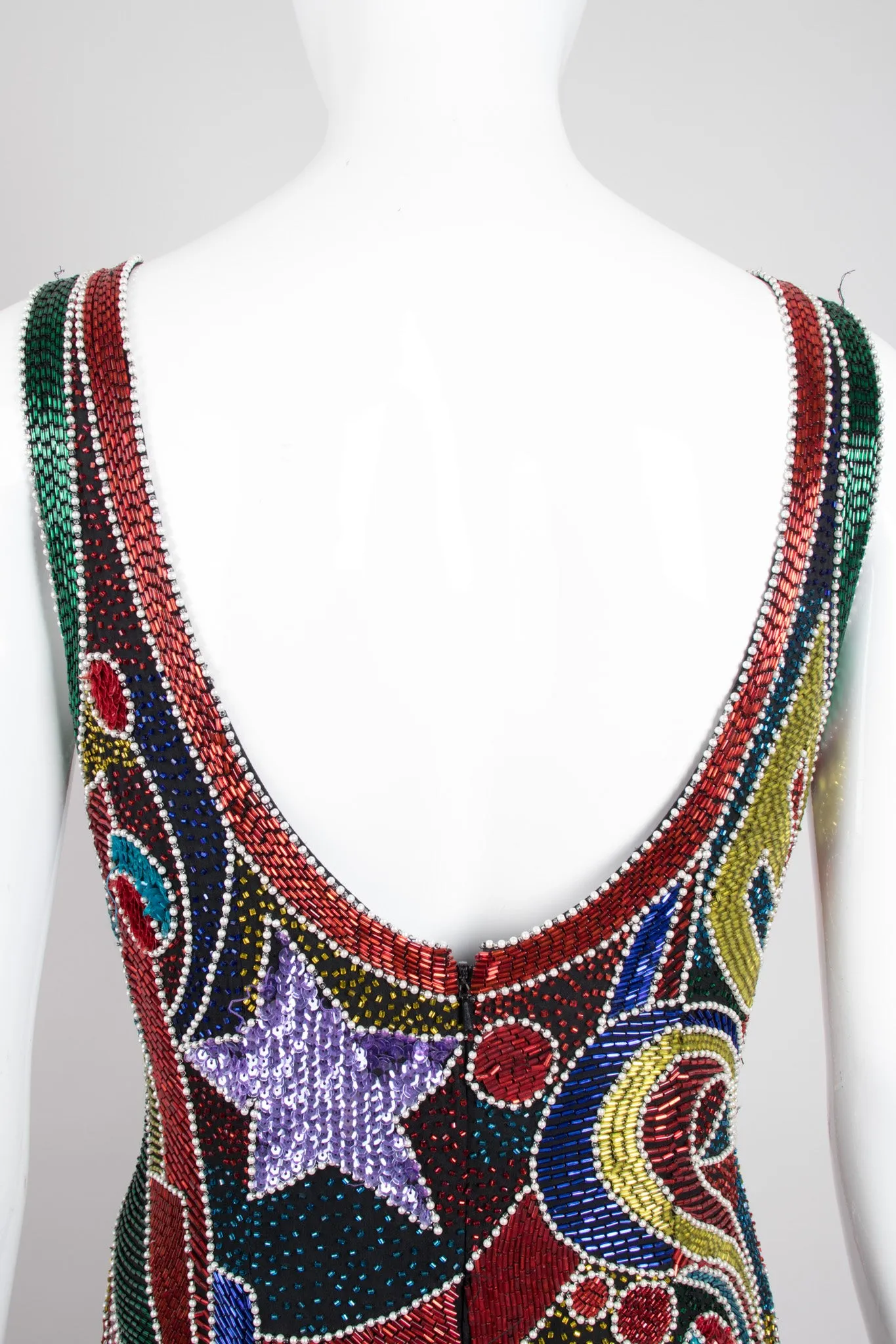 Black Tie Rainbow Alphabet Dress