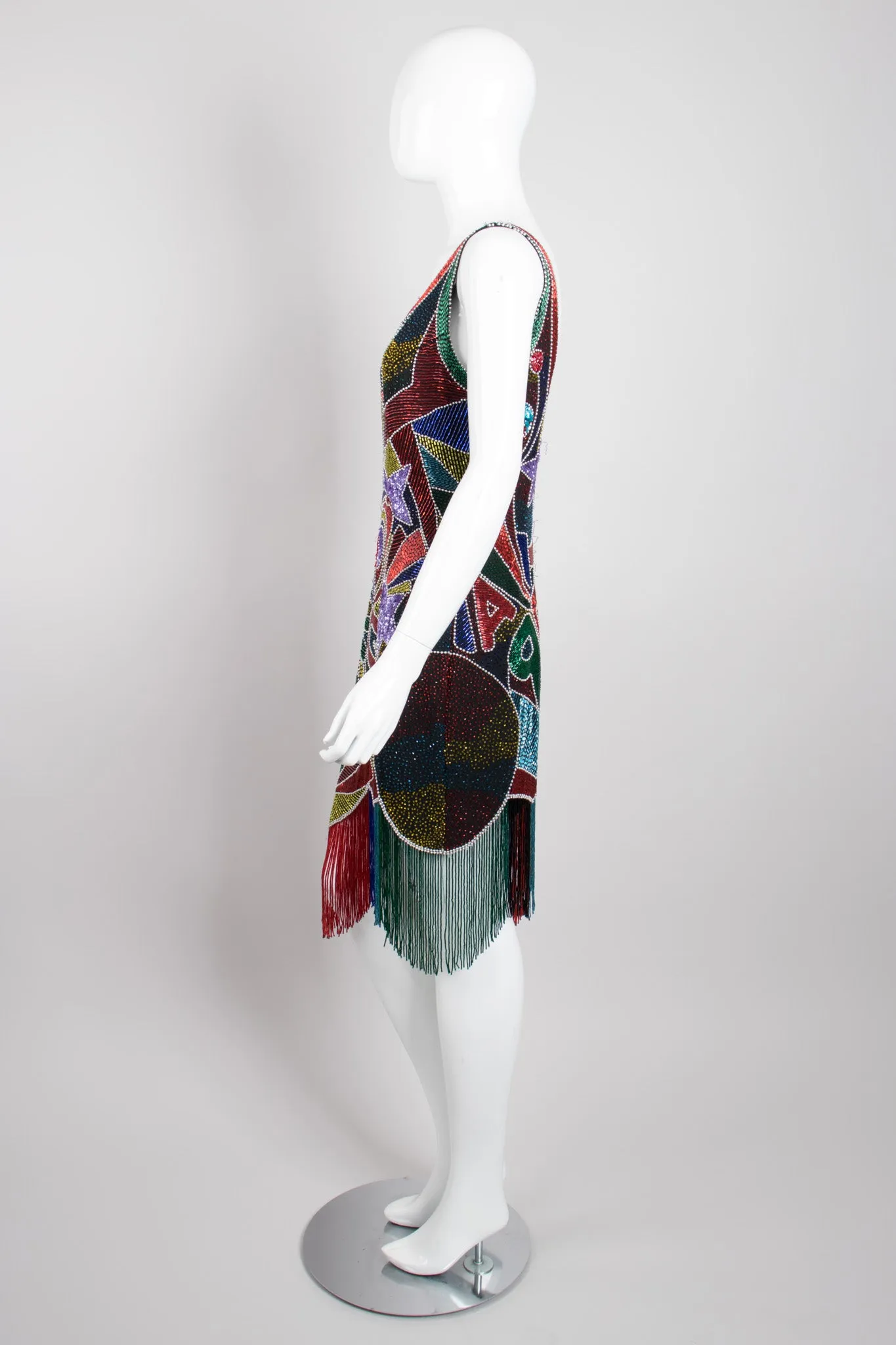 Black Tie Rainbow Alphabet Dress