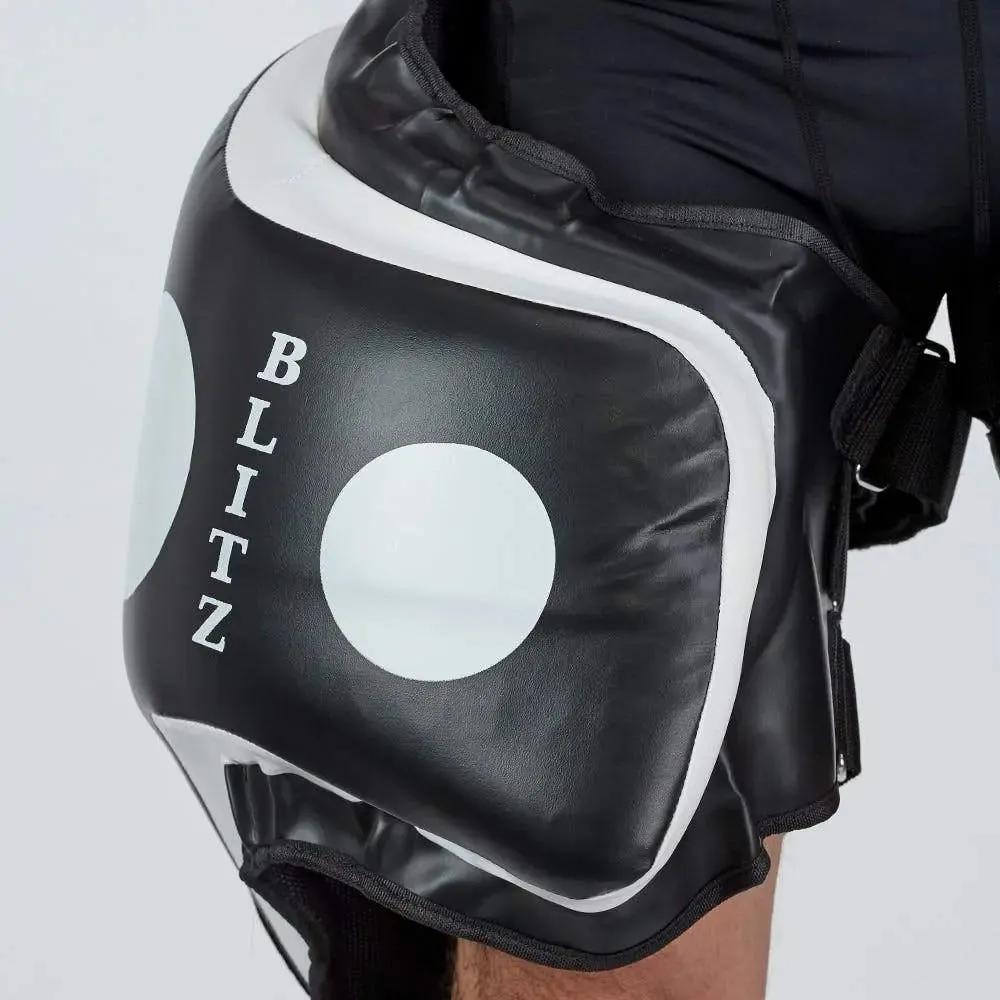 Blitz Sports Deluxe Thigh Pads - Black