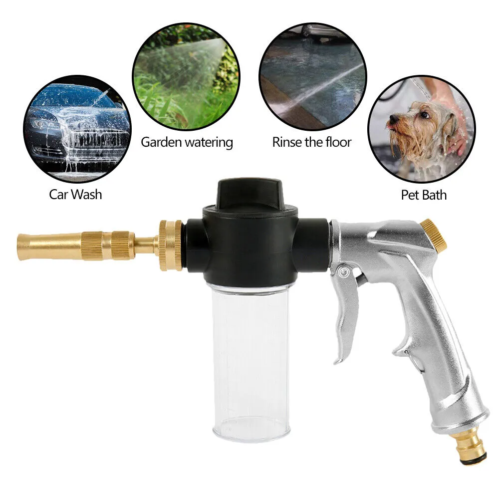 Car Snow Foam Wash Gun Cleaning Gun Soap Bottle Sprayer