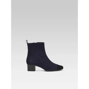Carel Estime Blue and Black Suede Bootie
