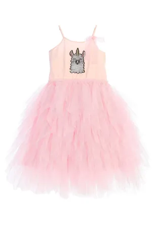 CH-T100 Llama-corn Flip Sequin Tutu Girls Dress