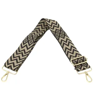 Chevron Stitch "Guitar" Purse Strap