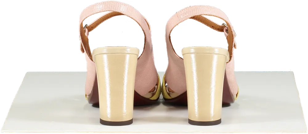 CHIE MIHARA Multicoloured Badena Colour Block Sling Back Court Shoes, Mint/lavender/lemon BNIB UK 5.5 EU 38.5 👠