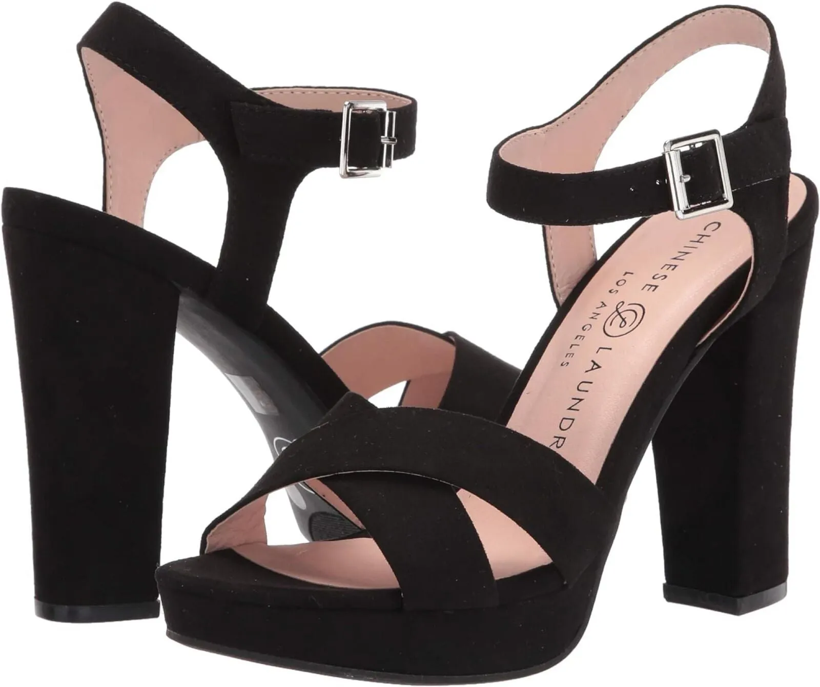Chinese Laundry Women's Always Heeled Sandal Z-ALWAYS MICRO SU Black 8.5M