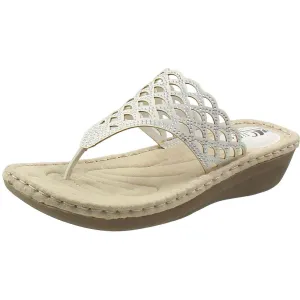 Cliffs by White Mountain Womens C21037 Sequined  Espadrilles
