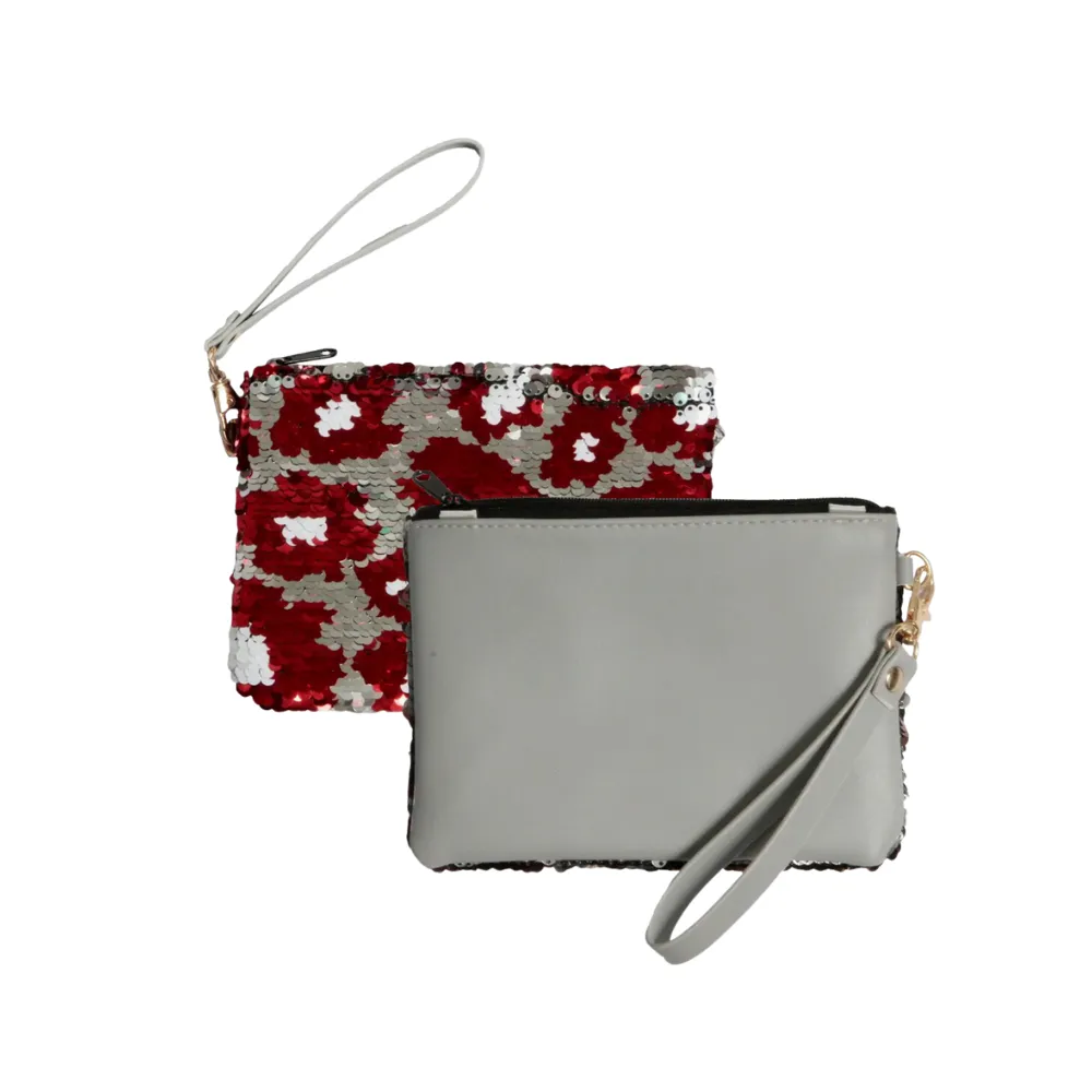 COLLEGE TEAM COLORED SEQUINED FLIP WRISTLETS - 7 COLORS