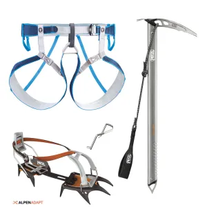 Crampons, Ice Axe, & Harness Rental