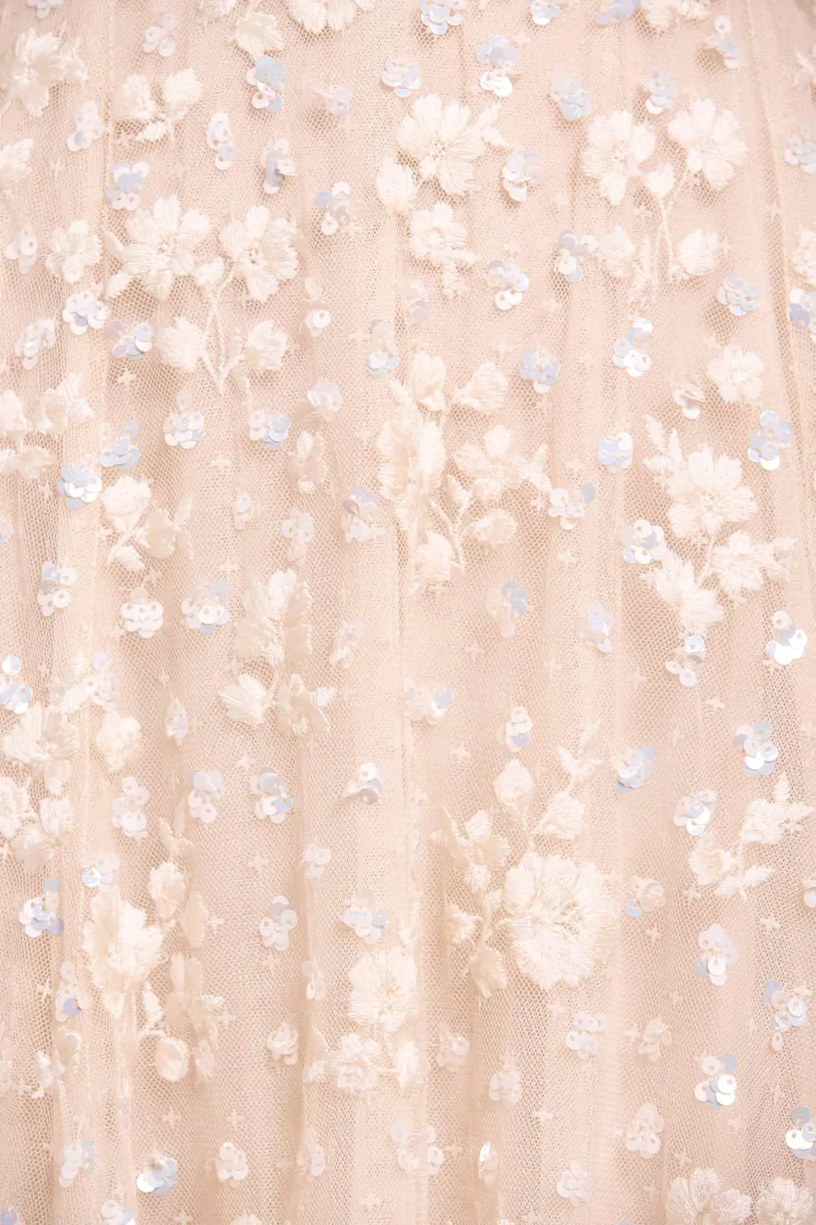 Dahlia Ditsy Short Cape Ankle Gown