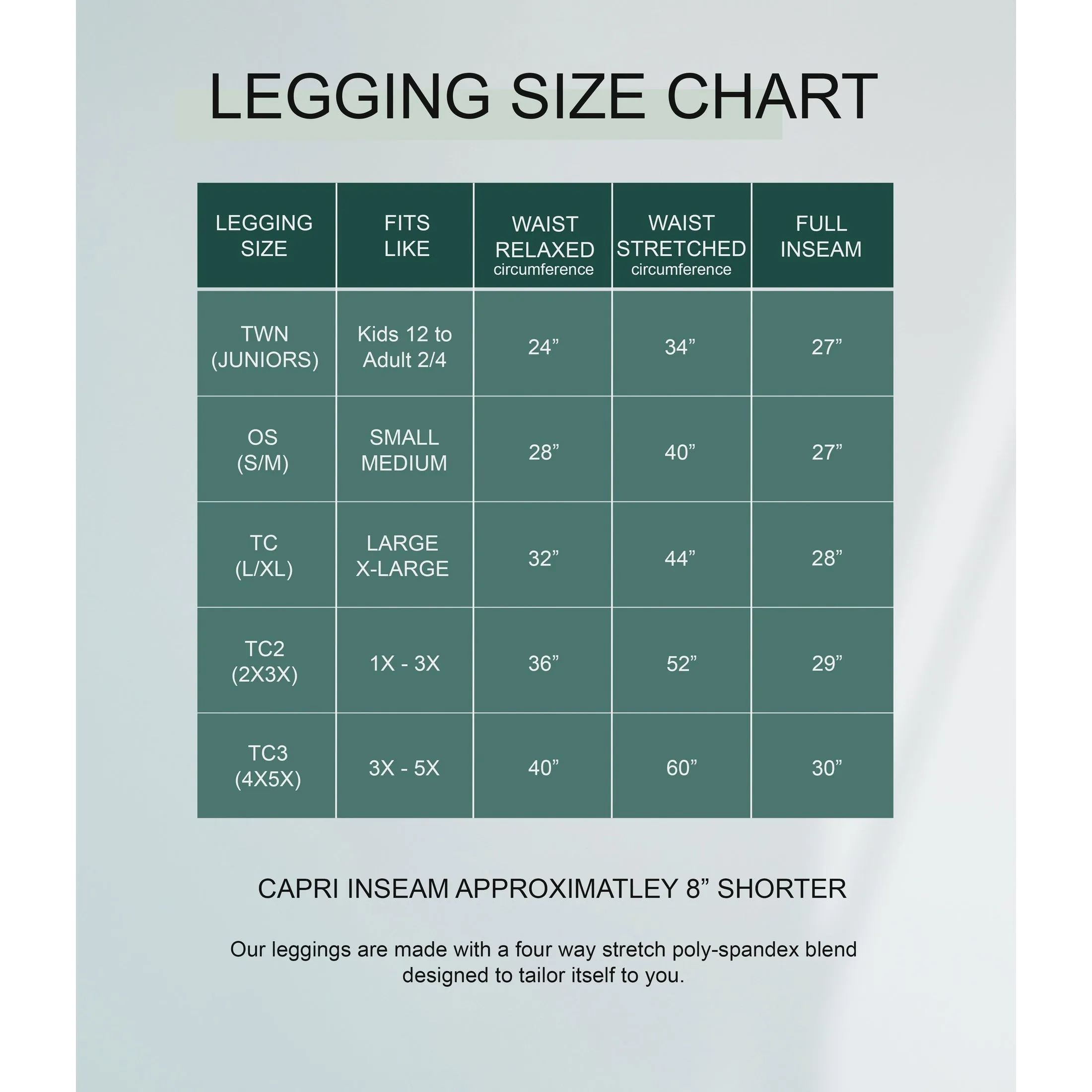 Dark Garden Leggings with Pockets