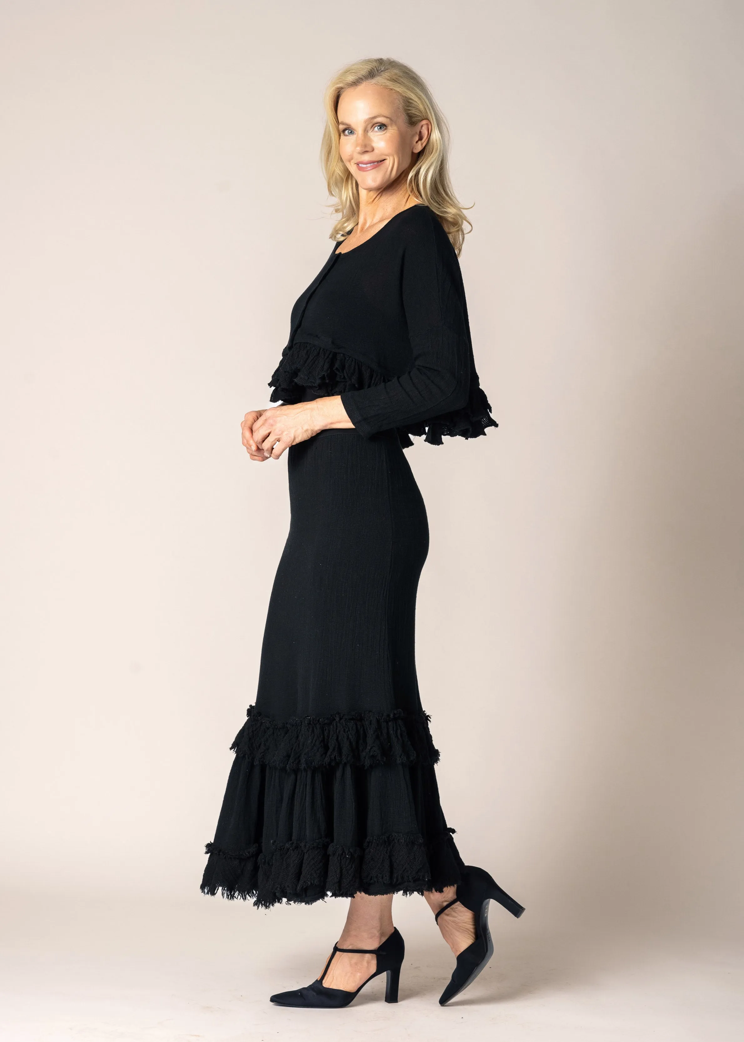 Dayma Skirt in Onyx