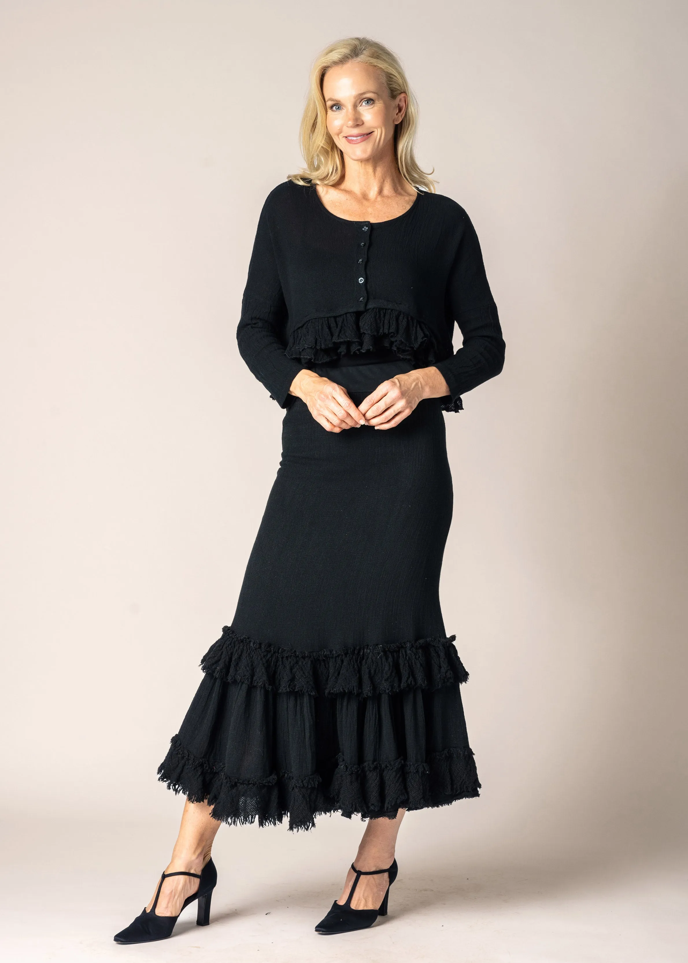 Dayma Skirt in Onyx