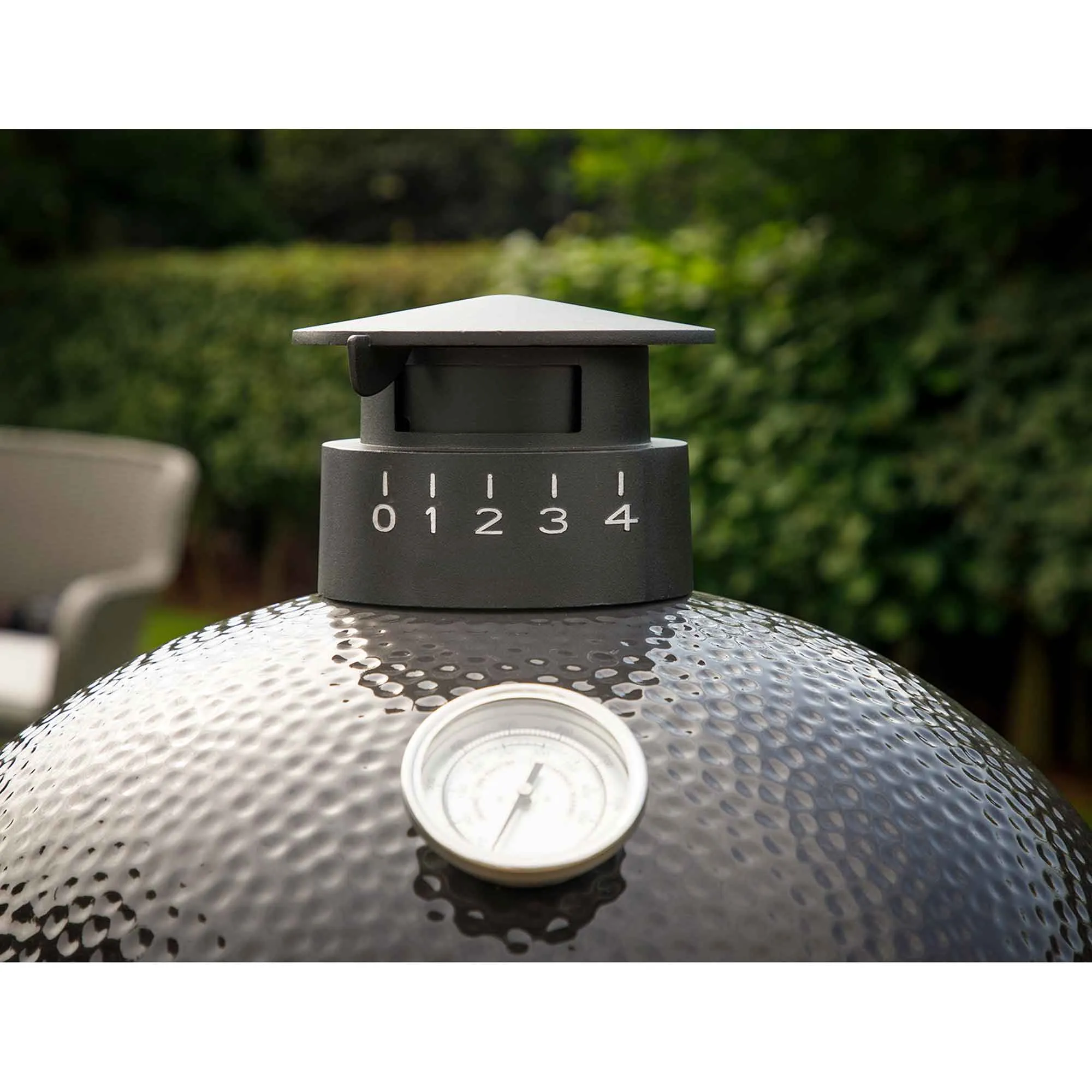 Deluxe Kamado Style Ceramic BBQ Grill, Oven, Smoker with Wheeled Stand, 22"(56cm)  - DG159