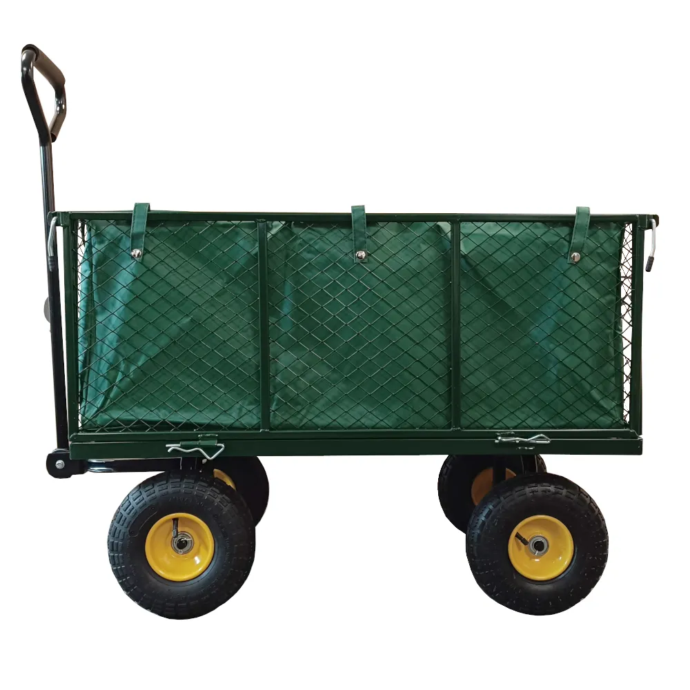 DJM Heavy Duty Garden Trolley Cart 300kg