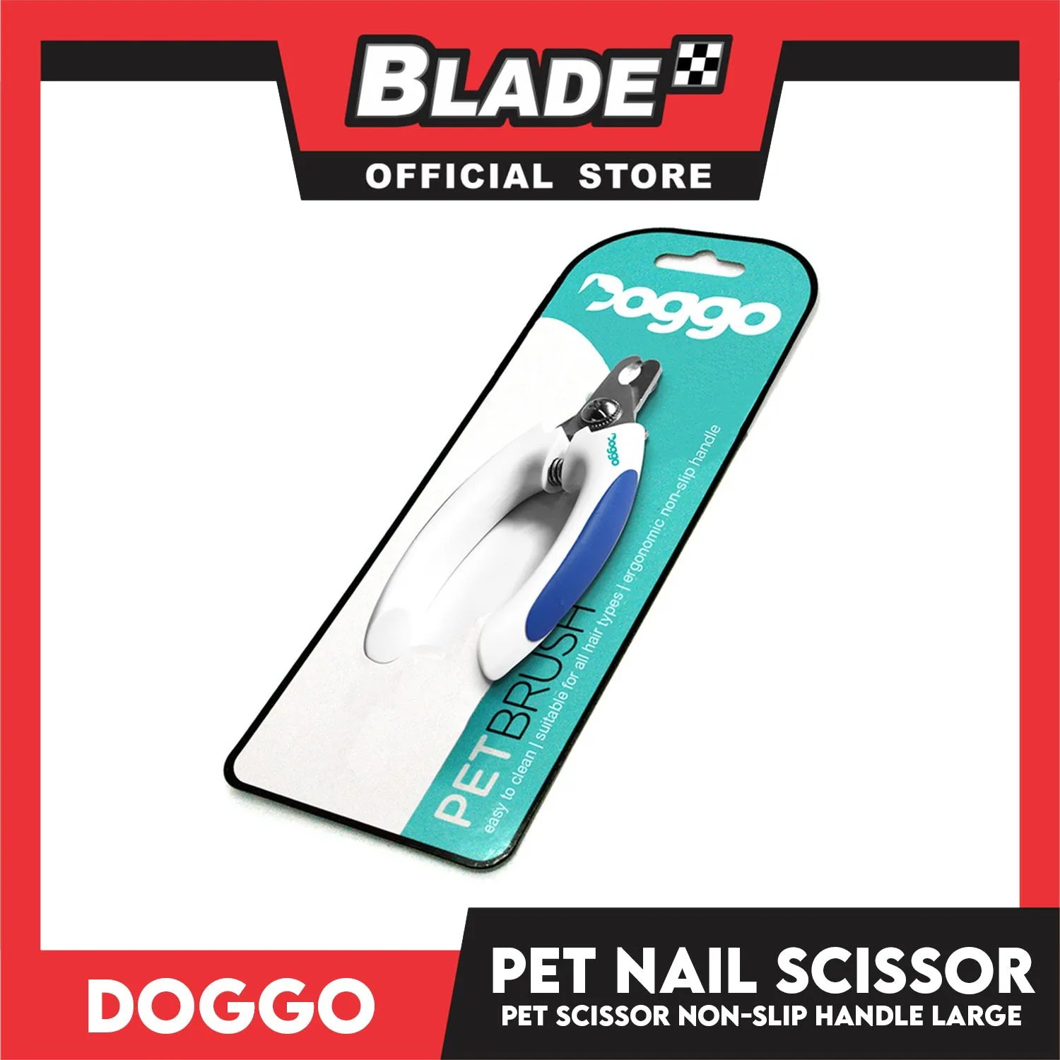 Doggo Dog Nail Scissor Non-Slip Handle (Large)