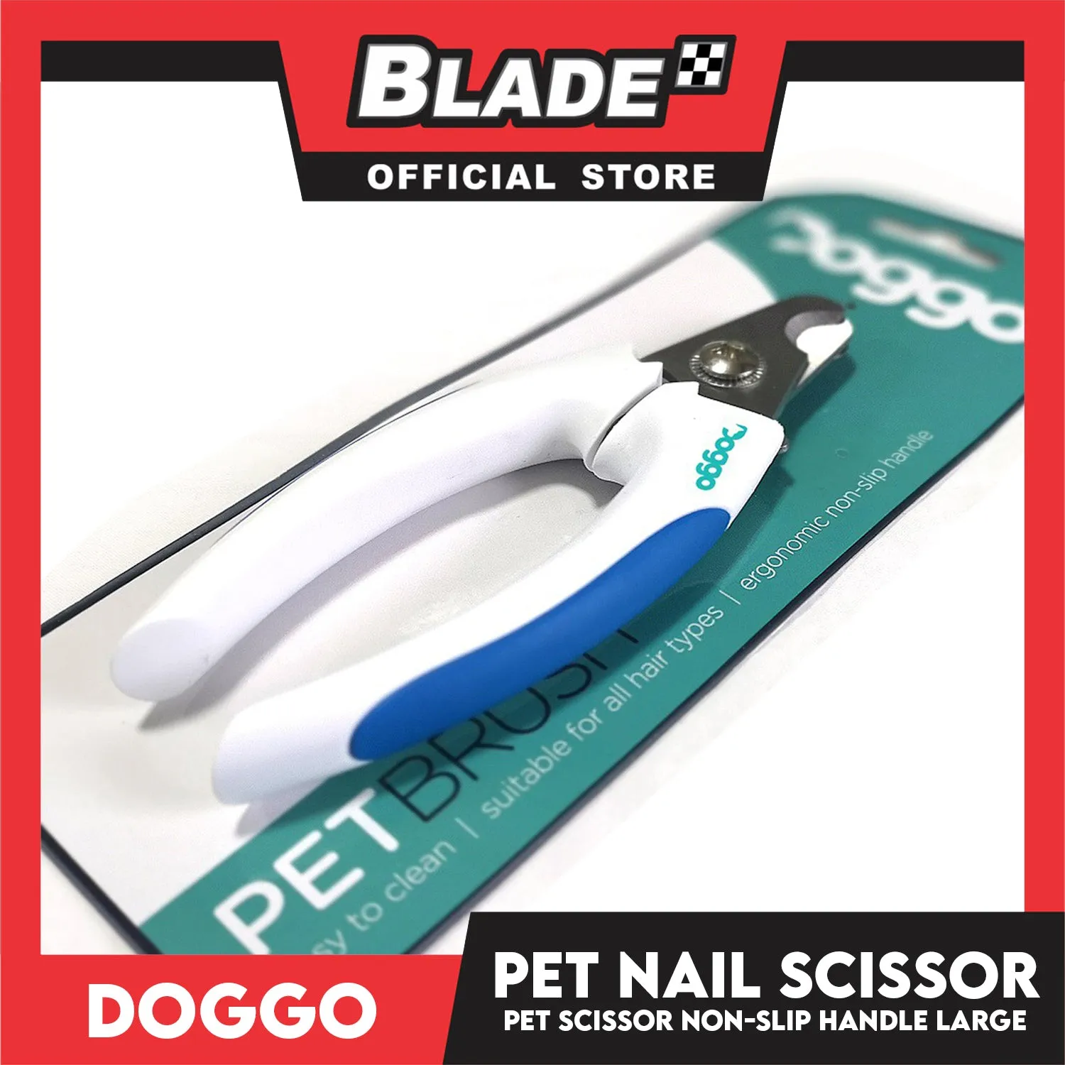 Doggo Dog Nail Scissor Non-Slip Handle (Large)