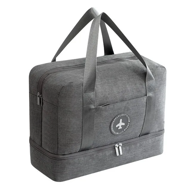 Dry and Wet Separation Beach Bag Sport Bag