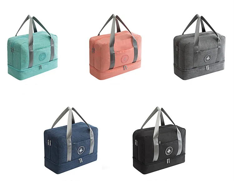 Dry and Wet Separation Beach Bag Sport Bag