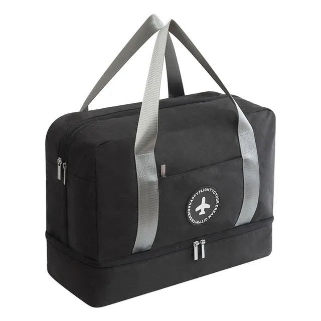 Dry and Wet Separation Beach Bag Sport Bag